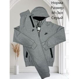 Фотография Костюм спортивный мужской H248 grey р.M-3XL "Hai" недорого оптом от прямого поставщика