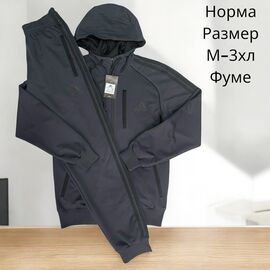 Фотография Костюм спортивный мужской H252 d.grey р.M-3XL "Hai" недорого оптом от прямого поставщика