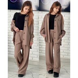 Фотография Костюм детский на девочку KR23 brown р.34-42 "Karolina" недорого оптом от прямого поставщика