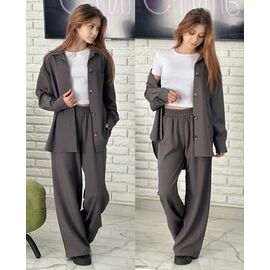 Фотография Костюм детский на девочку KR24 d.grey р.34-42 "Karolina" недорого оптом от прямого поставщика