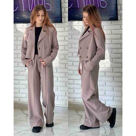 Фотография Костюм детский на девочку KR72 grey р.32-42 "Karolina" недорого оптом от прямого поставщика