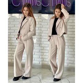 Фотография Костюм детский на девочку KR73 l.grey р.32-42 "Karolina" недорого оптом от прямого поставщика