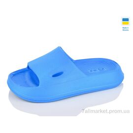 Фотография Шлепки детские летние Лето ППЖ06 синій (8 пар р.28-35) "Inblue" недорого оптом от прямого поставщика