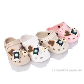 Фотография Кроксы детские летние Лето 23319 mix (12 пар р.24-29) "Deshman" недорого оптом от прямого поставщика