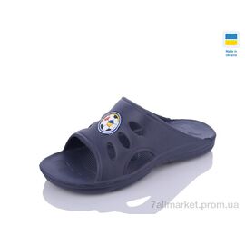 Шльопанці дитячі літні Літо 003 синій (8 пар р.30-36) "Крок" недорого оптом від прямого постачальника