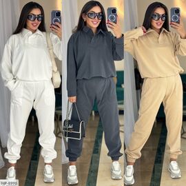 Фотография Костюм-двойка р.46-48;50-52 (4цв) "VLADA" купить недорого от прямого поставщика