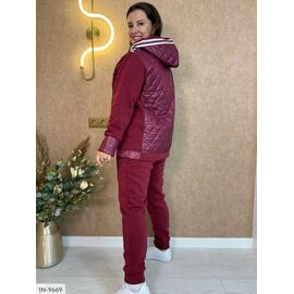 Жіночий прогулянковий костюм зі штанами великі розміри р.50-52;54-56;58-60;62-64;64-68;66-68 (5кол.) "VLADA" купити недорого від прямого постачальника