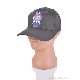 Фотография Кепка детская Лето 6001-1 grey (5 шт. р.сетка 48-50) "KUINH" недорого оптом от прямого поставщика