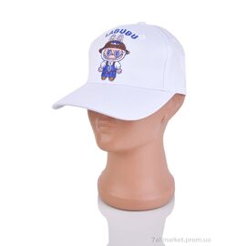 Фотография Кепка детская Лето 6001-5 white (5 шт. р.сетка 48-50) "KUINH" недорого оптом от прямого поставщика