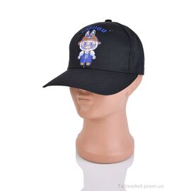 Фотография Кепка детская Лето 6001-6 black (5 шт. р.сетка 48-50) "KUINH" недорого оптом от прямого поставщика