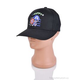 Кепка дитяча Літо 6002-5 black (5 шт. р.сітка48-50) "KUINH" недорого оптом від прямого постачальника