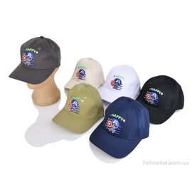 Кепка дитяча Літо 6002 mix (5 шт. р.сітка48-50) "KUINH" недорого оптом від прямого постачальника