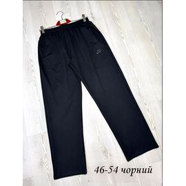 Штани спортивні жіночі 01-2 black р.46-54 "VICTORY" недорого оптом від прямого постачальника