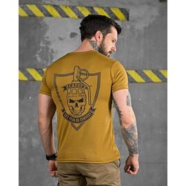 Футболка чоловіча 848 coyot р.M-3XL "Madoka" недорого оптом від прямого постачальника