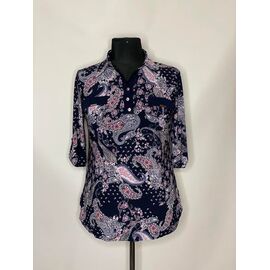 Фотография Блузка женская K45 black р.50-60 "Kirgiz" недорого оптом от прямого поставщика