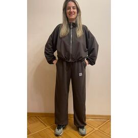 Фотография Костюм спортивный женский тёплый P4 d.grey р.42-48 "Paractives" недорого оптом от прямого поставщика