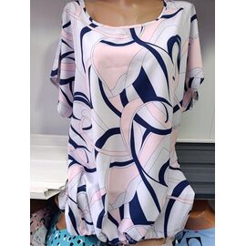 футболка жіноча 541-1 l.blue р.60-64 "Galina" недорого оптом від прямого постачальника