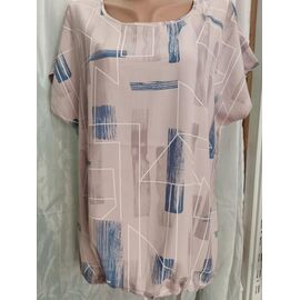 футболка жіноча 541-10 beige р.60-64 "Galina" недорого оптом від прямого постачальника