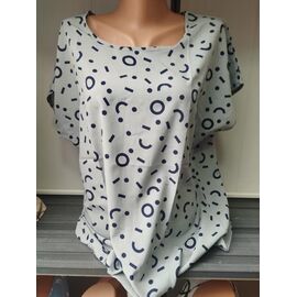 футболка жіноча 541-12 grey р.60-64 "Galina" недорого оптом від прямого постачальника