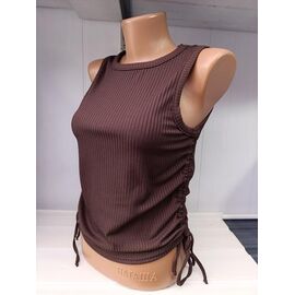 Майка жіноча 576 brown р.S-L "Galina" недорого оптом від прямого постачальника