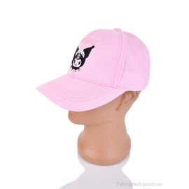 Кепка дитяча Літо 6005-5 pink (5 шт. р.сітка48-50) "KUINH" недорого оптом від прямого постачальника