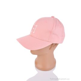 Кепка дитяча Літо 6009-6 pink (5 шт. р.сітка50-52) "KUINH" недорого оптом від прямого постачальника