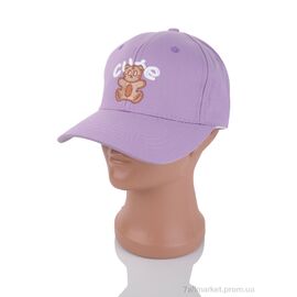 Кепка дитяча Літо 6012-2 violet (5 шт. р.сітка50-52) "KUINH" недорого оптом від прямого постачальника