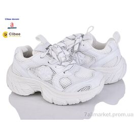 Кросівки дитячі модні Літо A992503 white (7 пар р.32-37) "Clibee-Doremi" недорого оптом від прямого постачальника
