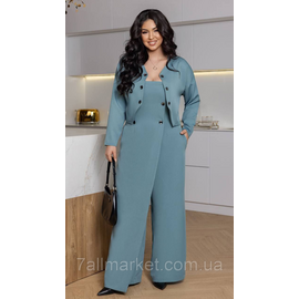 Фотография Костюм двойка женский  креп костюмка размеры 46-60 "LADA" недорого от прямого поставщик