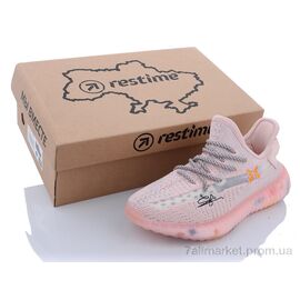 Фотография Кроссовки женские модные Лето JWL21102 pink-butterely (8 пар р.36-41) "Restime" недорого оптом от прямого поставщика