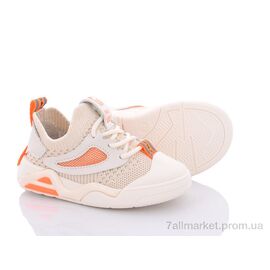 Кросівки дитячі модні Літо 2318 бежевий (12 пар р.21-26) "ASHIGULI" недорого оптом від прямого постачальника