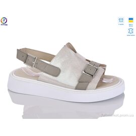 Босоніжки жіночі літні Літо 142-23 (8 пар р.36-40) "Леопард" недорого оптом від прямого постачальника