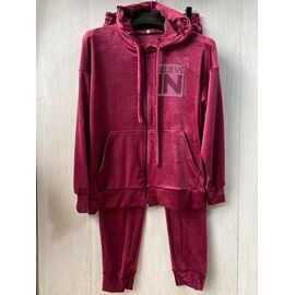 Фотография Костюм спортивный женский тёплый ZV114 wine р.52-58 "Zalov" недорого оптом от прямого поставщика