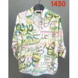 Сорочка жіноча літня 1430 white р.52-62 "LIDA" недорого оптом від прямого постачальника