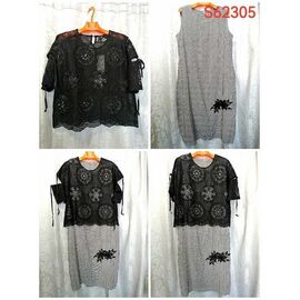 Фотография Комплект женский S62305 grey р.50-60 "LIDA" недорого оптом от прямого поставщика