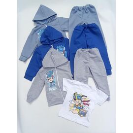 Фотография Костюм детский спортивный на мальчика ML242 grey р.28-34 "Meloria" недорого оптом от прямого поставщика