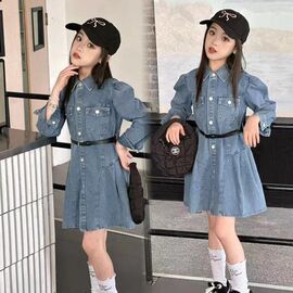 Сукня дитяча легка на дівчинку 24641 blue р.110-150 "Yalisi" недорого оптом від прямого постачальника