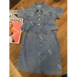 Фотография Костюм детский на девочку 25857 blue р.110-160 "Yalisi" недорого оптом от прямого поставщика