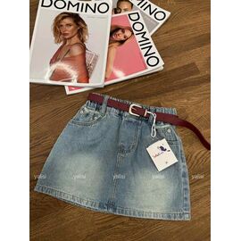 Фотография Юбка детская на девочку 28109 blue р.110-160 "Yalisi" недорого оптом от прямого поставщика