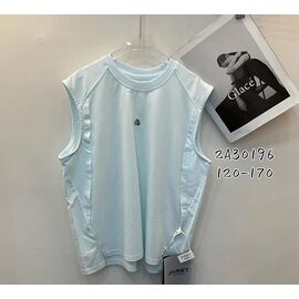 Майка дитяча на хлопчика 30196 l.blue р.120-170 "Yalisi" недорого оптом від прямого постачальника