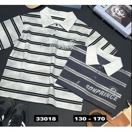 футболка дитяча на хлопчика 3318 white р.130-170 "Yalisi" недорого оптом від прямого постачальника