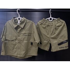 Фотография Костюм детский на мальчика 5602 khaki р.110-150 "Yalisi" недорого оптом от прямого поставщика