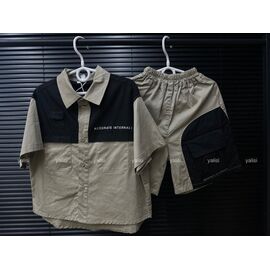 Фотография Костюм детский на мальчика 5603 l.grey р.110-150 "Yalisi" недорого оптом от прямого поставщика