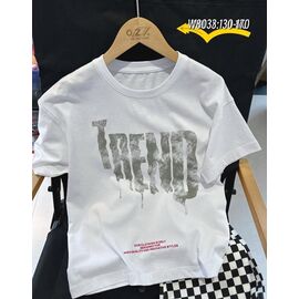 футболка дитяча на хлопчика 8033 white р.130-170 "Yalisi" недорого оптом від прямого постачальника