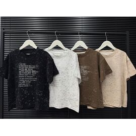 Фотография Футболка детская на мальчика 825803 white р.110-150 "Yalisi" недорого оптом от прямого поставщика