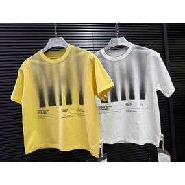 футболка дитяча на хлопчика 8730 yellow р.130-170 "Yalisi" недорого оптом від прямого постачальника