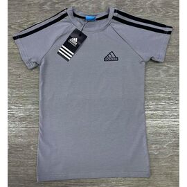 Фотография Футболка детская на мальчика 81-1 d.grey р.4-8 "MirWear kids" недорого оптом от прямого поставщика