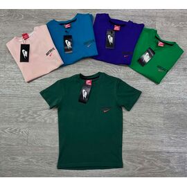 Фотография Футболка детская на мальчика 272-1 d.green р.4-8 "MirWear kids" недорого оптом от прямого поставщика