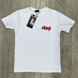 Фотография Футболка детская на мальчика 272-1 white р.4-8 "MirWear kids" недорого оптом от прямого поставщика