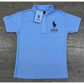 футболка дитяча на хлопчика 222-2 l.blue р.7-11 "MirWear kids" недорого оптом від прямого постачальника